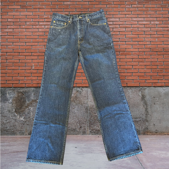 Vintage 90s Levi’s Men's 517 Blue Boot Cut Jeans Size W 34 x L 32 - Picture 9 of 9
